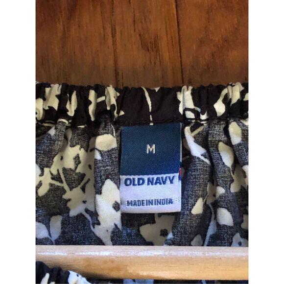 Old Navy Waist-Defined Poplin Side-Cutout Mini Dress SZ M - Picture 9 of 10